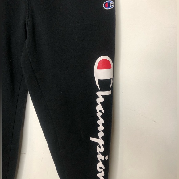 Kid's Large (L) Black Champion Sweatpant - Picture 5 of 5